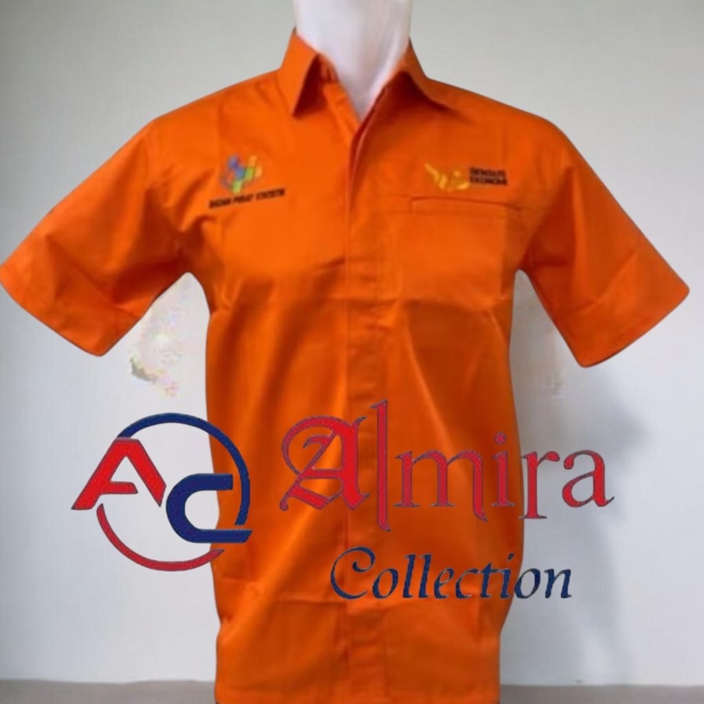 kemeja BPS sensus 2026 lengan pendek baju BPS sensus seragam BPS sensus 2026
