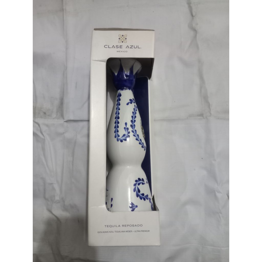 Azul Botol azul kosong hiasan