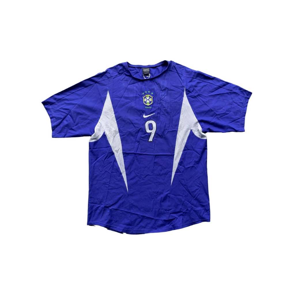 Original Brazil Away 2002 Ronaldo #9