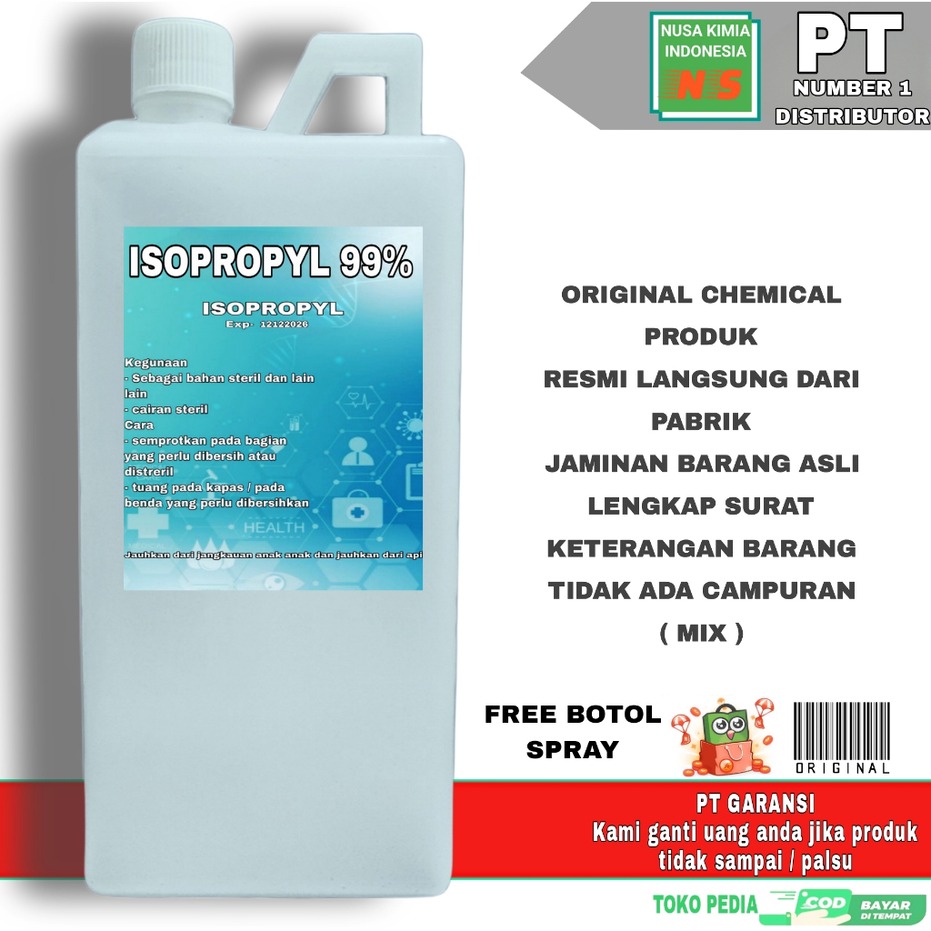 ALKOHOL ISOPROPIL 99% GROSIR
