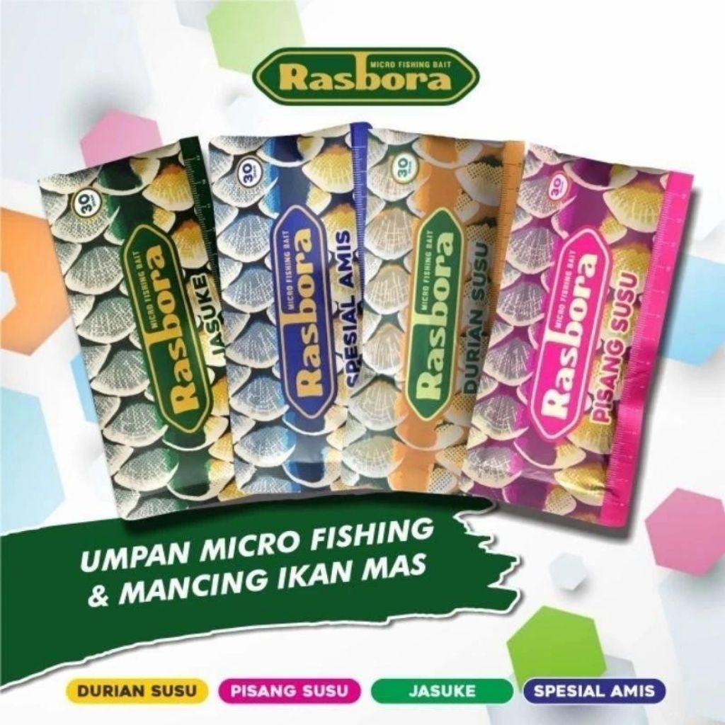 Umpan ikan microfishing rasbora 30gram