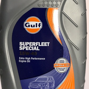 Gulf Olie Mobil Diesel 15w-40 CI-4/ Oli mobil/ Olie Diesel 1 liter