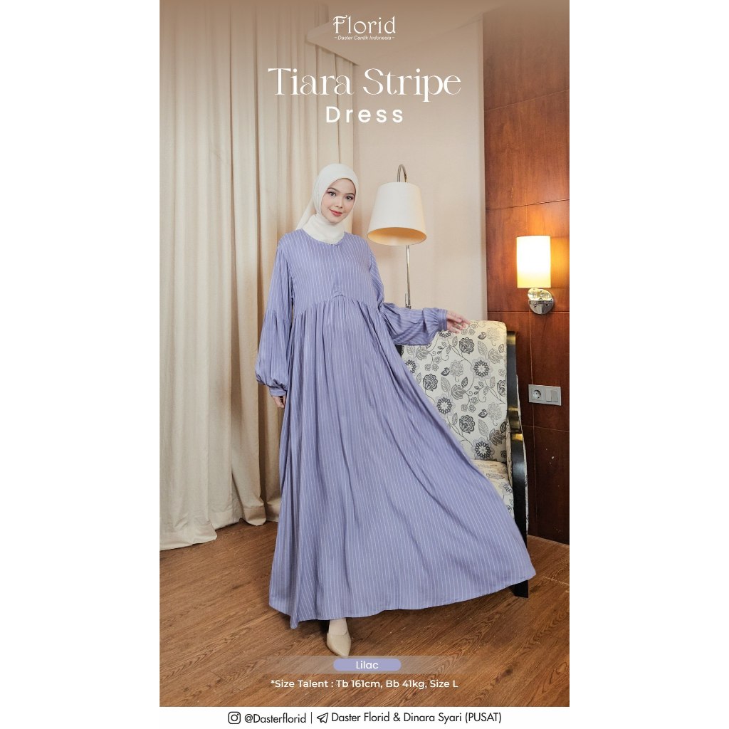 Tiara Stripe Dress