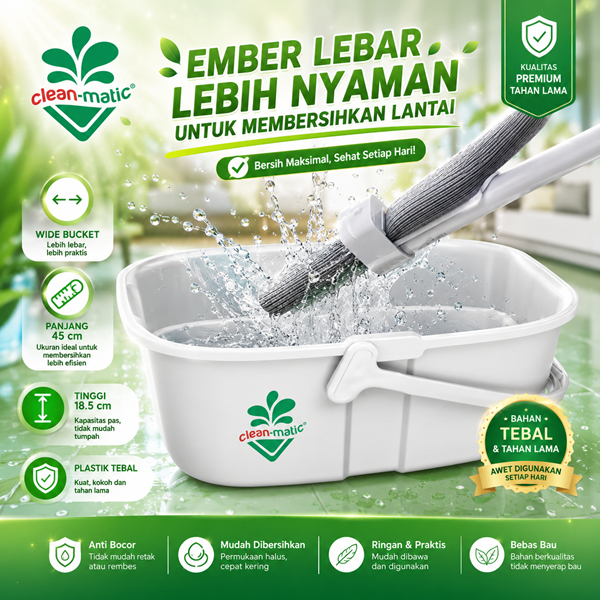 EMBER PUTIH BERSIH MINIMALIS