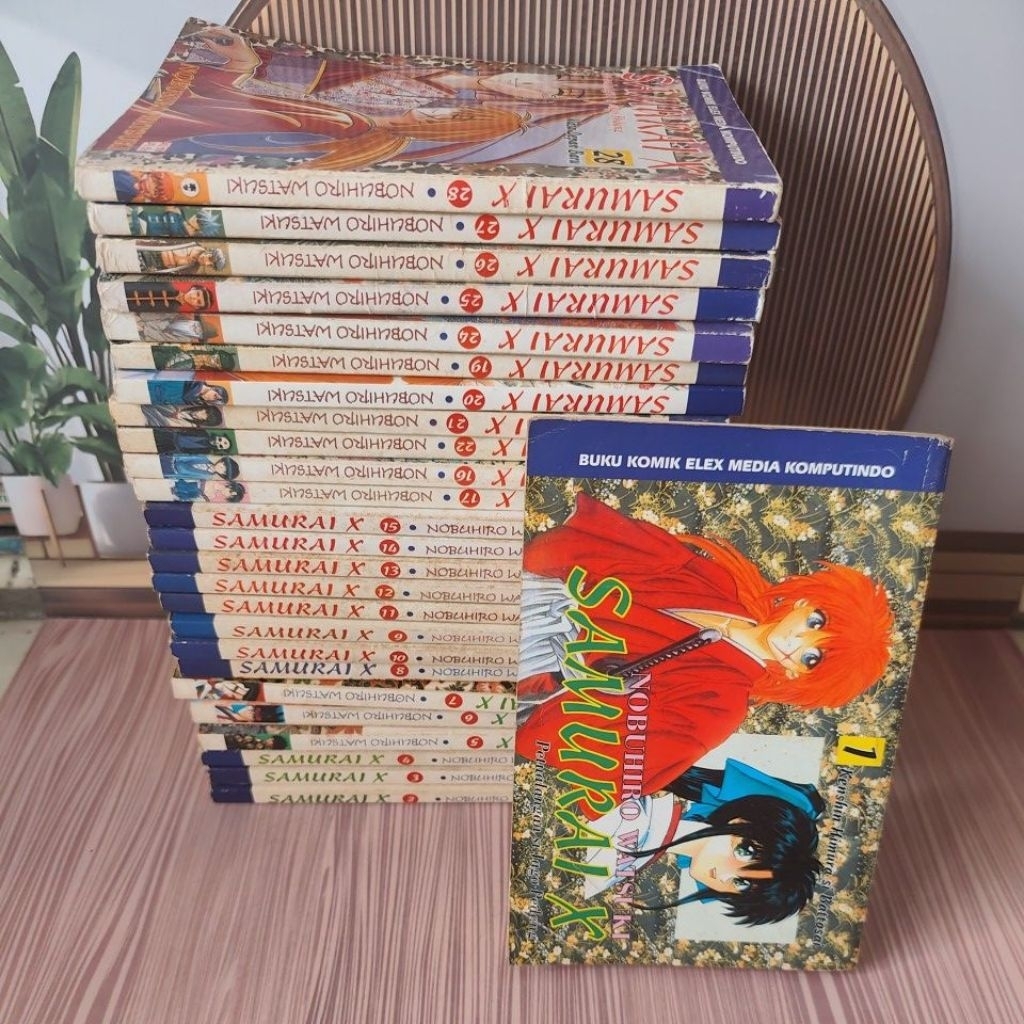 Komik Samurai X Full set tamat 1-28 original elex