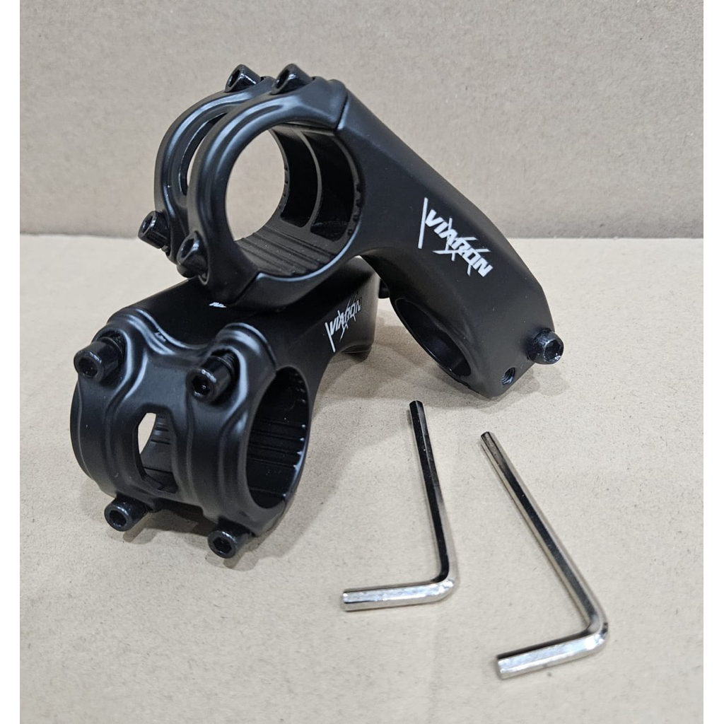 Stem Stang Sepeda Nunduk VIARON -17 Derajat 31.8x70mm Bahan Aluminum Alloy