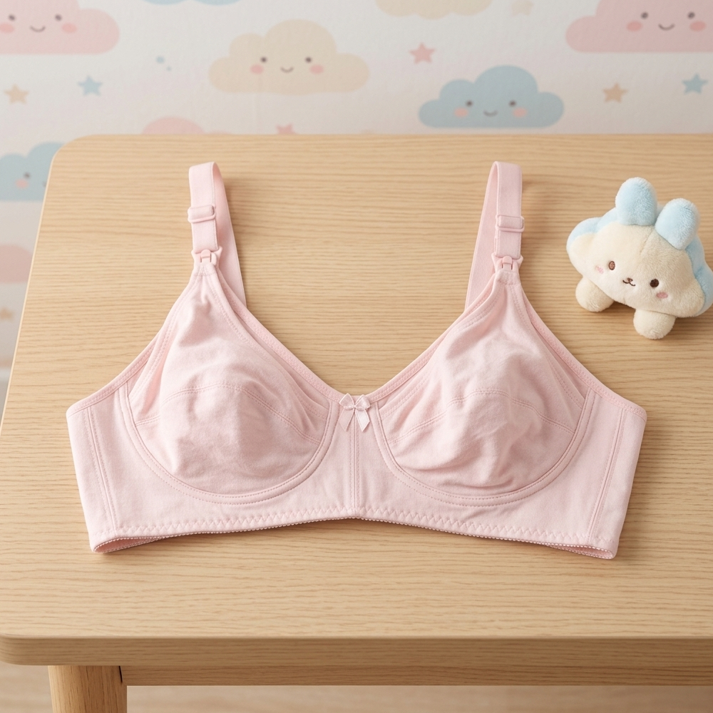 Plum Vilamen (Menyusui) Bra Tanpa Busa Tanpa Kawat Kait 2, Bra Ibu Menyusui BH 230