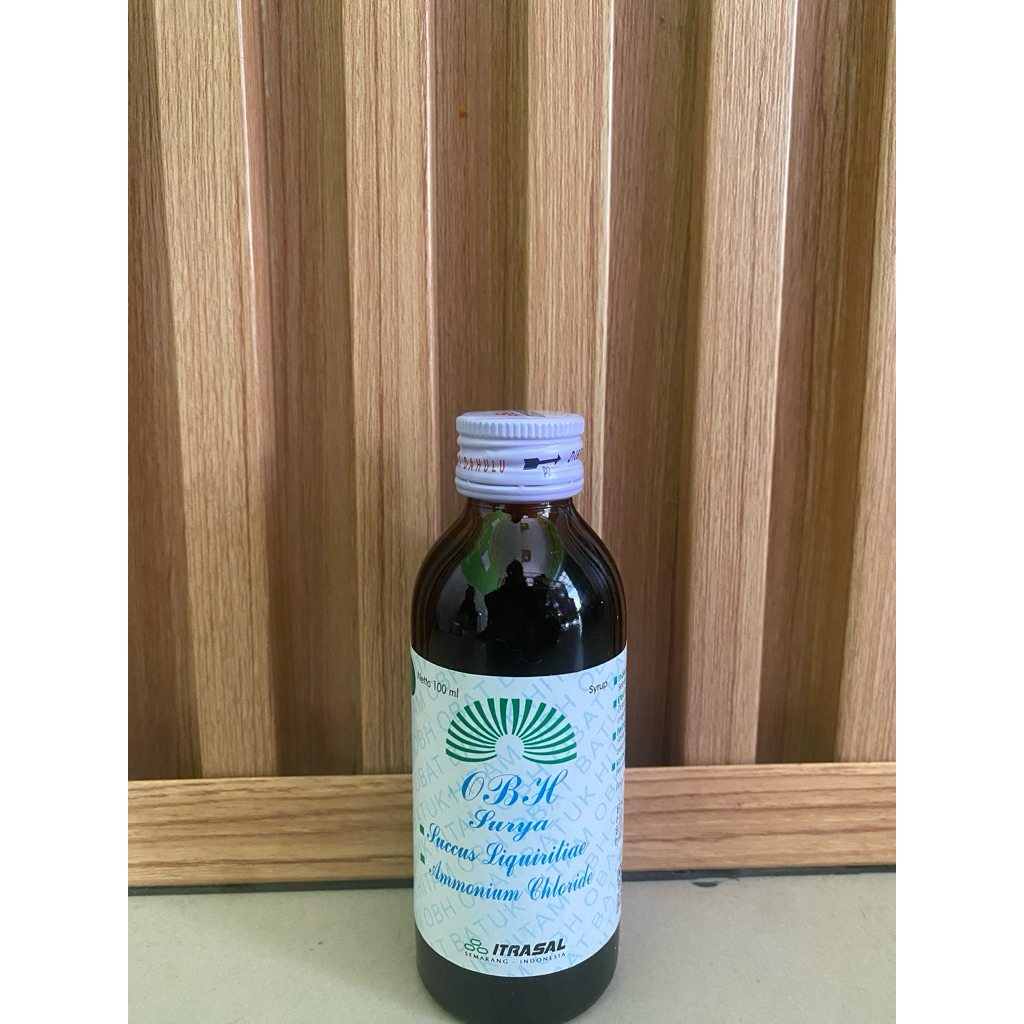 OBH Surya Itrasal Sirup 100ml Obat Batuk Hitam | Obat Batuk Berdahak Pengencer Dahak