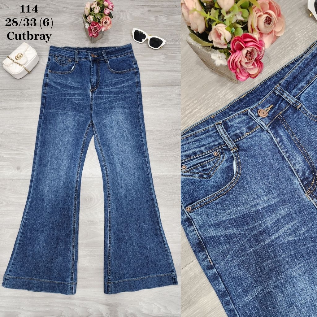 Celana Jins Cutbray by doe  premium