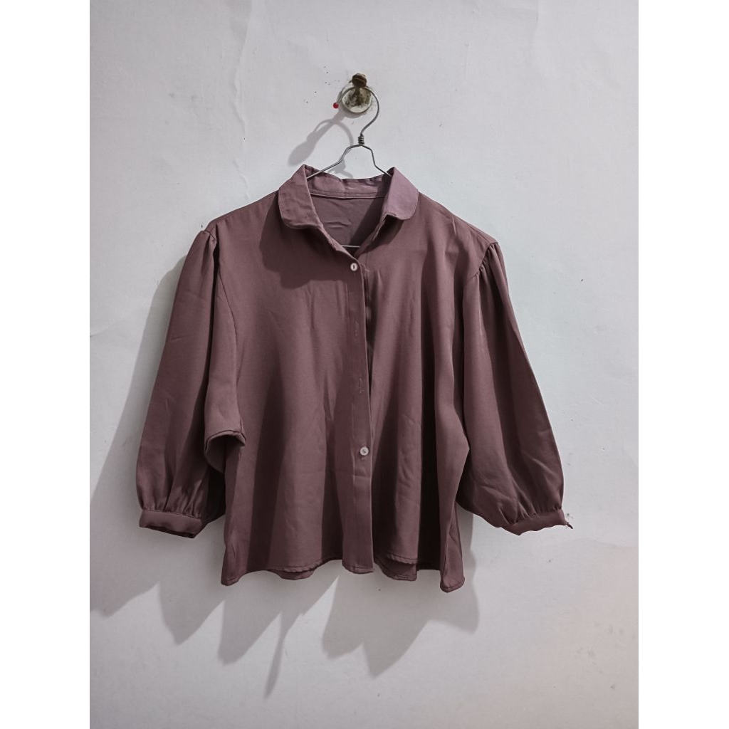 blouse warna mauve
