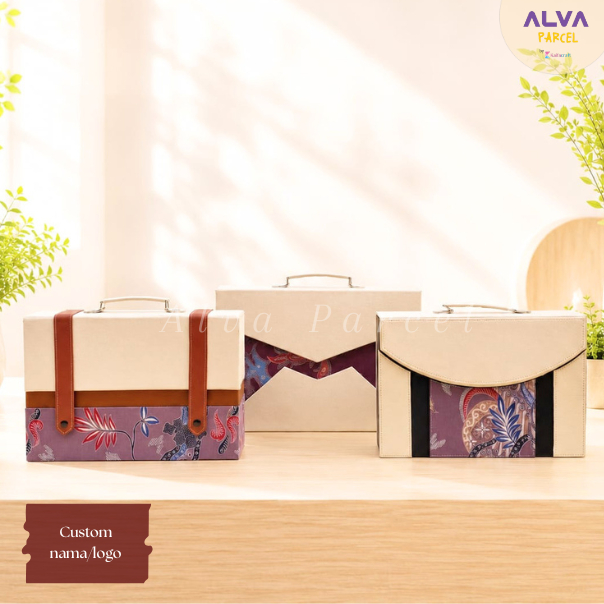 Box Album Kombinasi Batik | Box Album Wedding Premium | Box Album 30 x 20