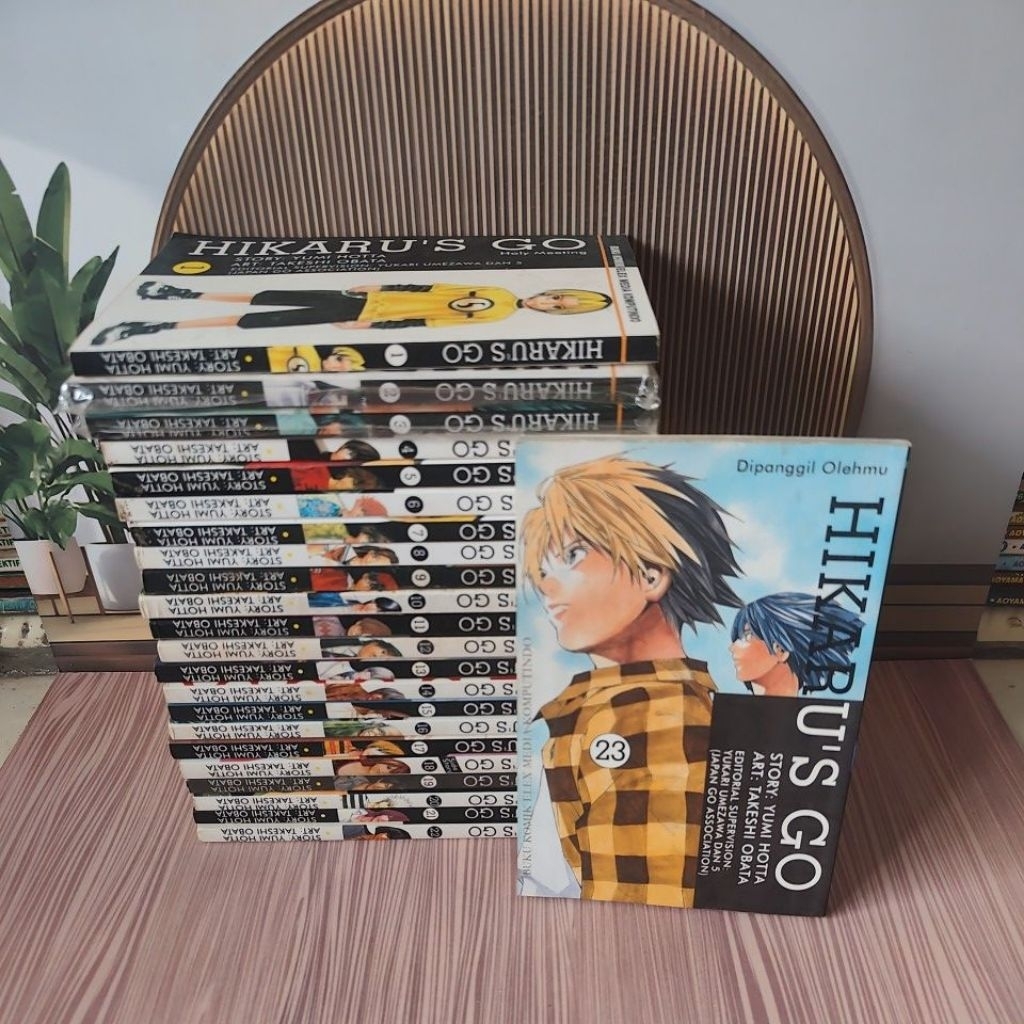 Komik Hikaru's Go full set tamat 1-23 original elex