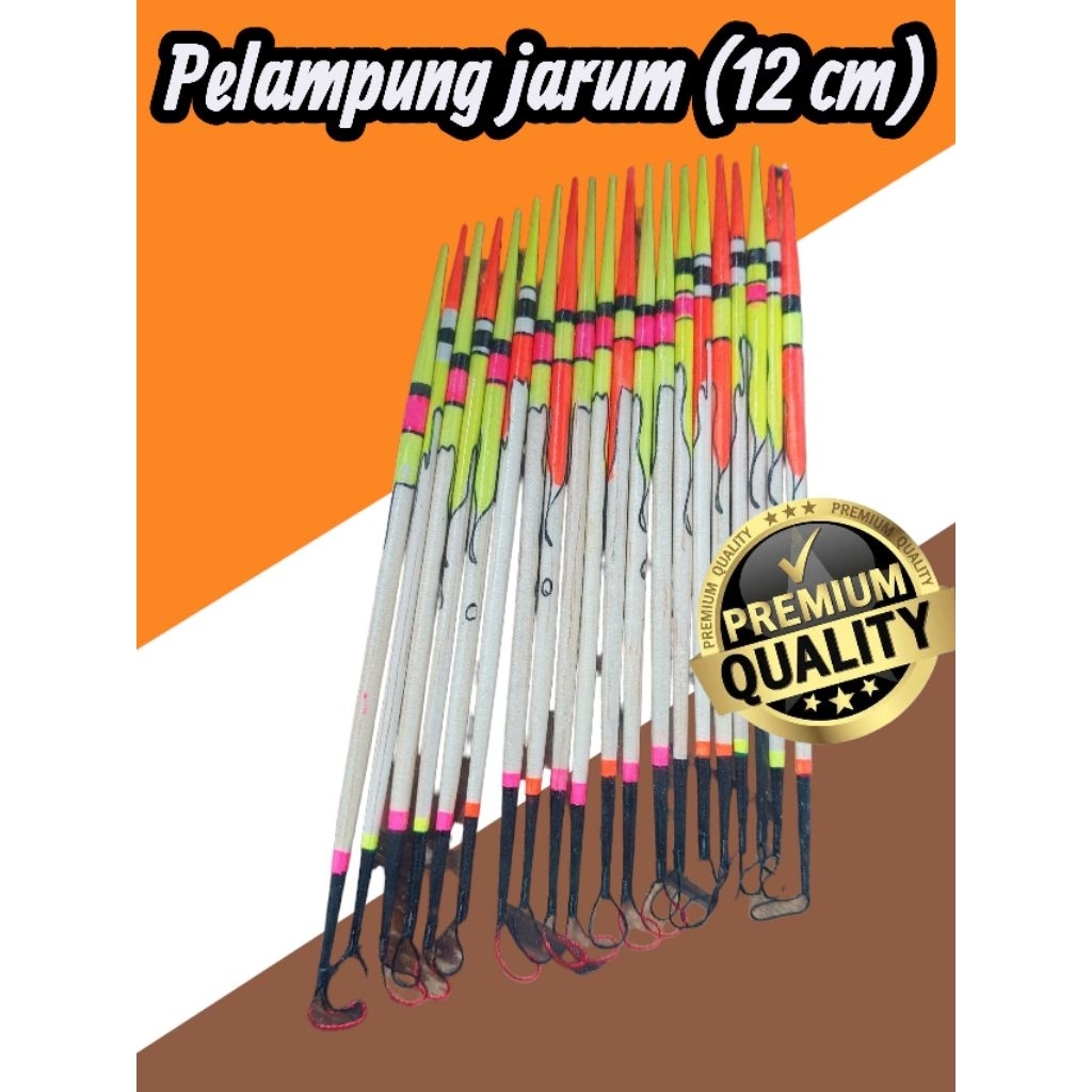 pelampung pancing jarum super sensitif 12cm