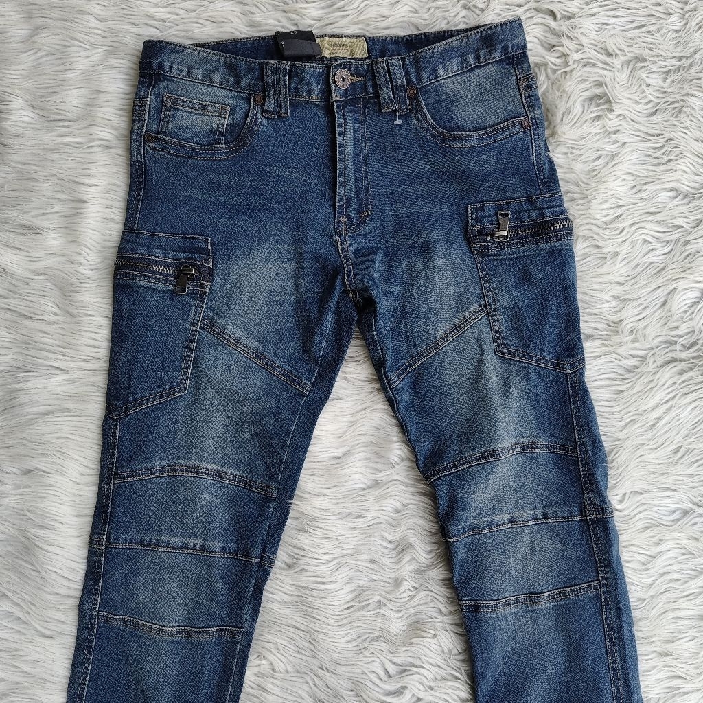 Denim Supply Biker Cargo Jeans