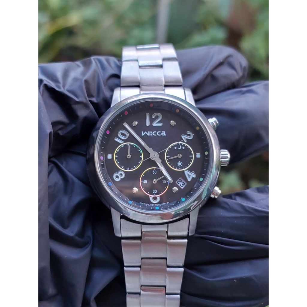 (Harga Net) Jam Tangan Citizen Wicca B620-R018880 CT All Original Eco-Drive (Baterai Solar) Chronogr