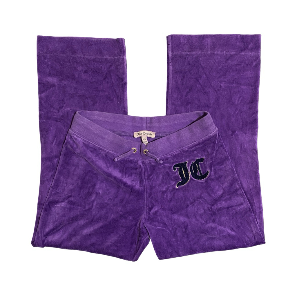 2000s juicy couture velvet capri pants