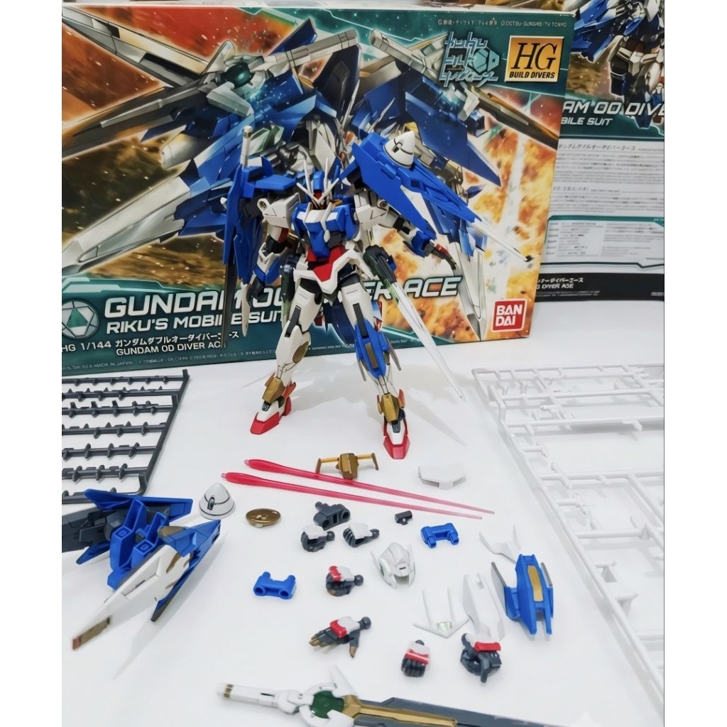 HG GUNDAM 00 DIVER ACE (Second ORI BANDAI)