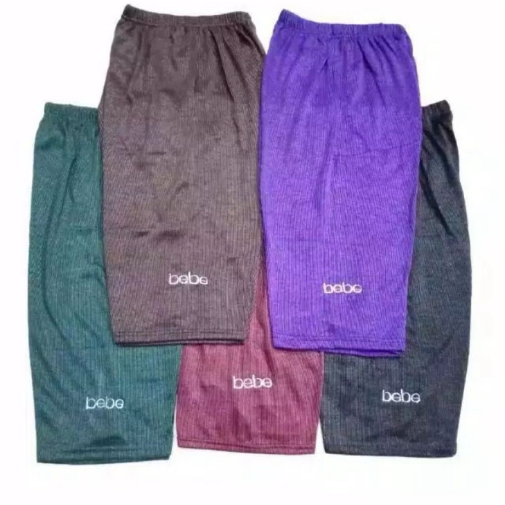 Celana Legging Pendek Bebe 7/8 /Celana Bebe Teresa/Celana Pendek Bebe Wanita 7/8 Santai Harian