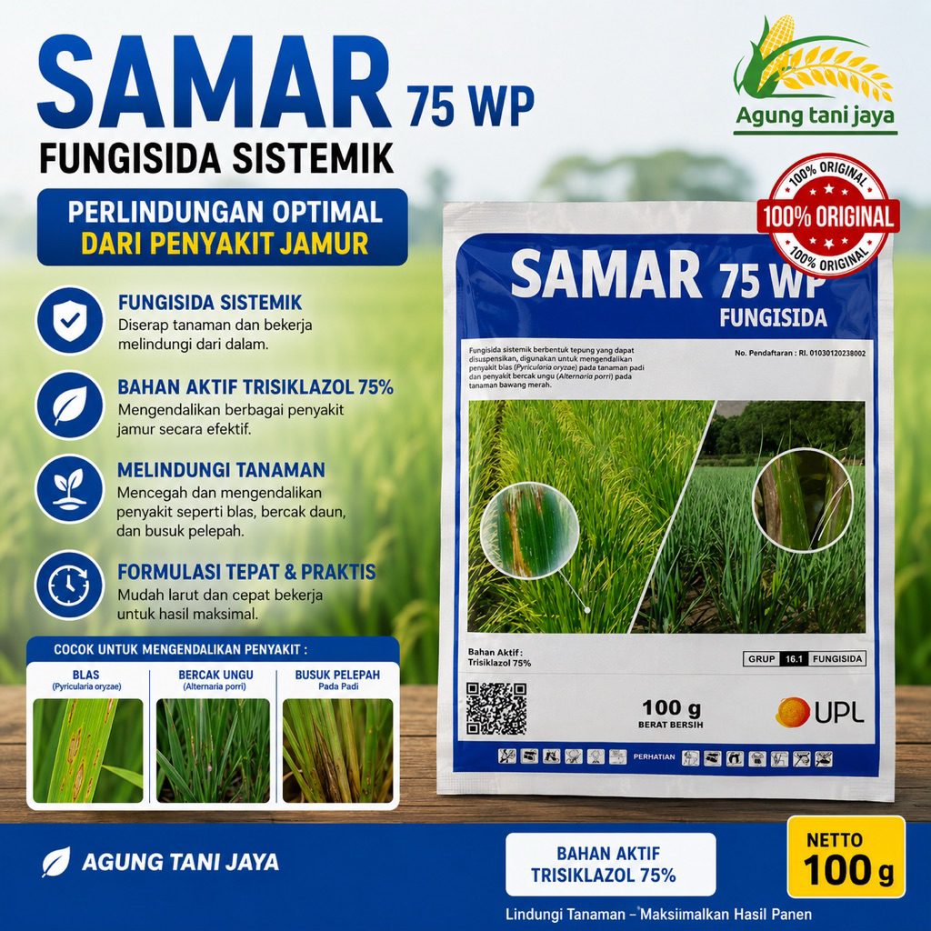 fungisida samar75wp100gr