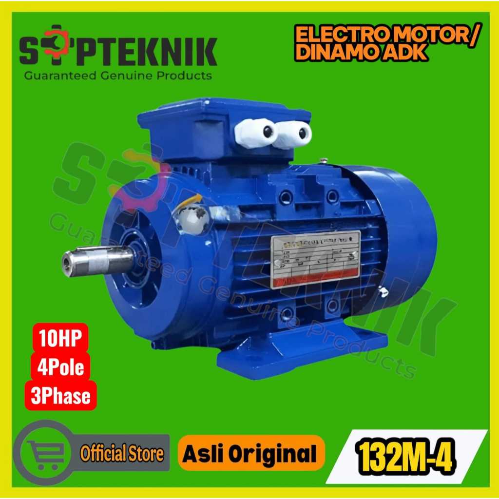 DINAMO ATAU ELECTRO MOTOR 10HP 4P 3PHASE ADK 7,5KW