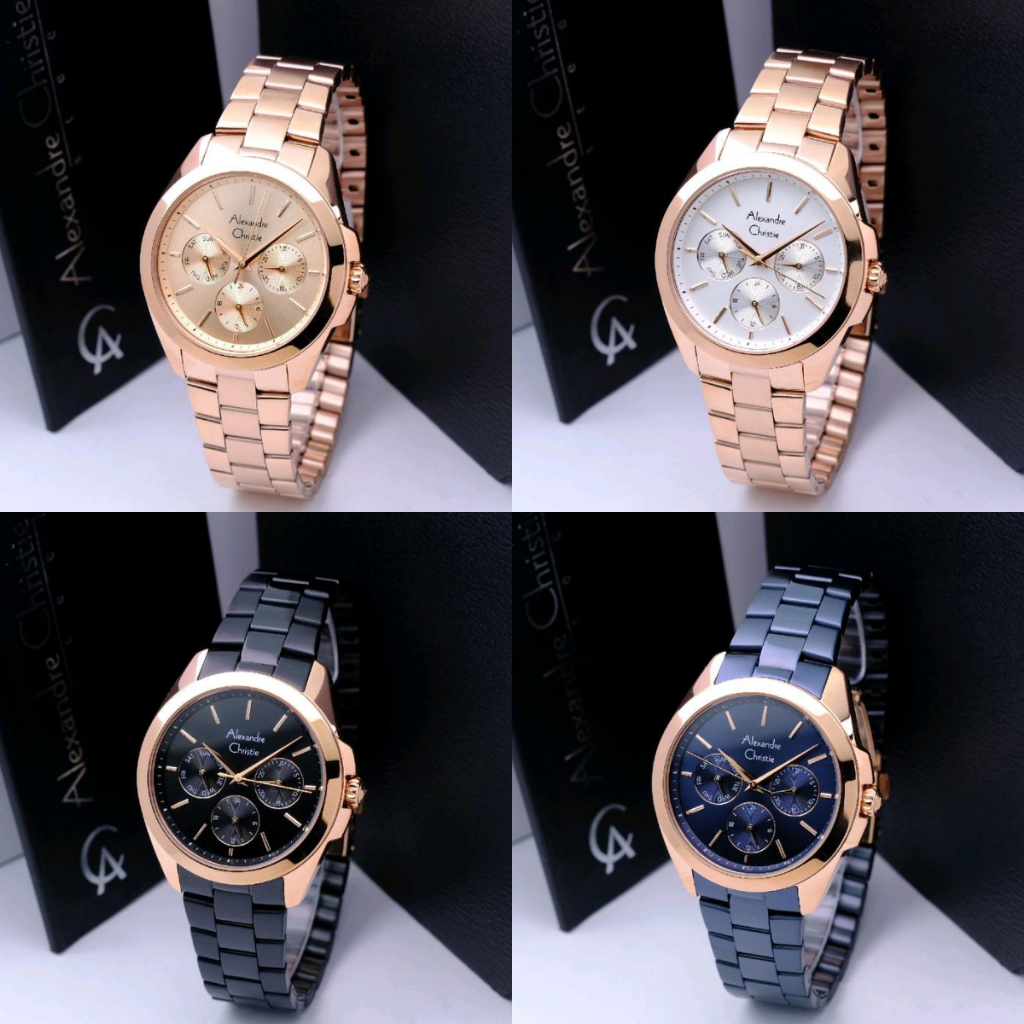 ORIGINAL Jam Tangan Wanita Alexandre Christie AC 2977 AC2977 Original Garansi Resmi 1 Tahun