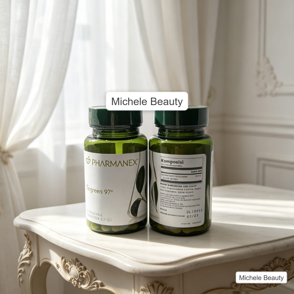 Tegreen30 capsule original exp 7/2027/Teh diet/suplemen kesehatan/Tegreen kecil