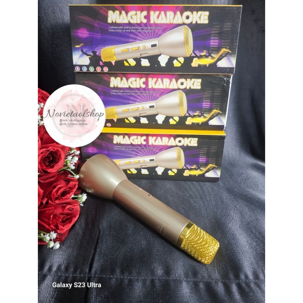 Magic Karaoke dan speaker Bluetooth-KTV K088 Gold