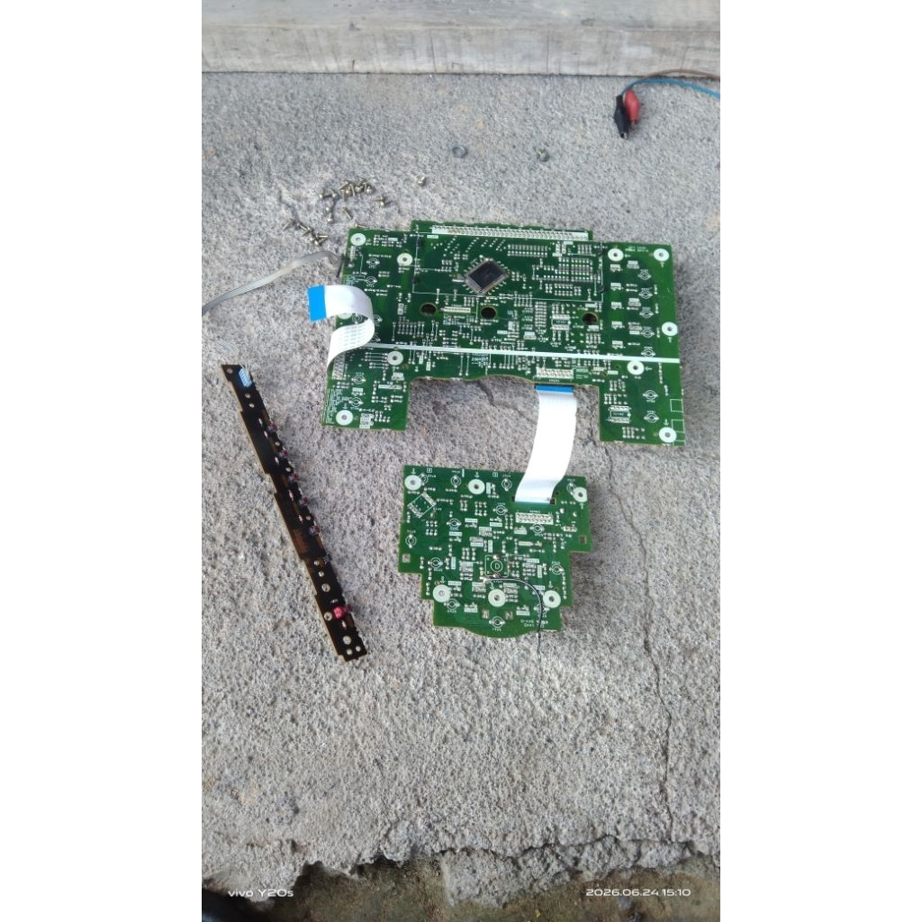 pcb panel display sony mhc gn77d