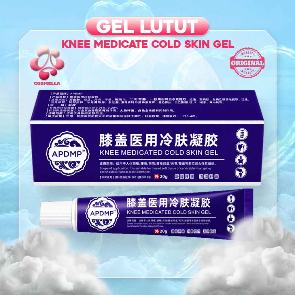 Salep Cream LUMBAR KNEE Lutut Pegal /Nyeri Lutut, Radang Sendi Lutut 100% ORIGINAL