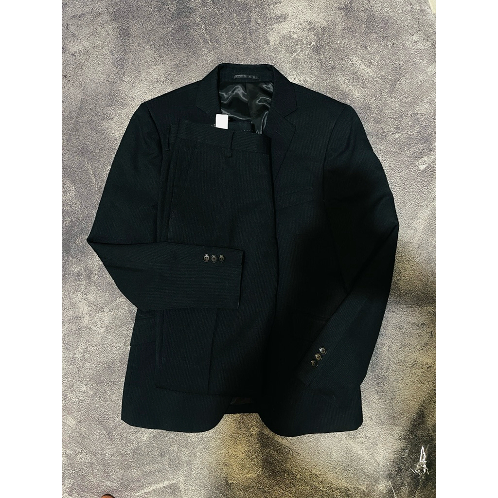 g2000 stelan jas hitam formal s