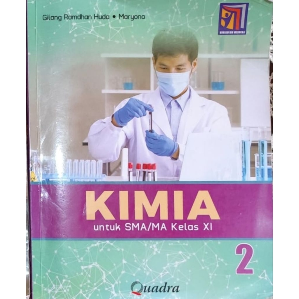 BUKU PAKET KIMIA SMA KELAS XI/11KURIKULUM MERDEKA PENERBIT QUADRA