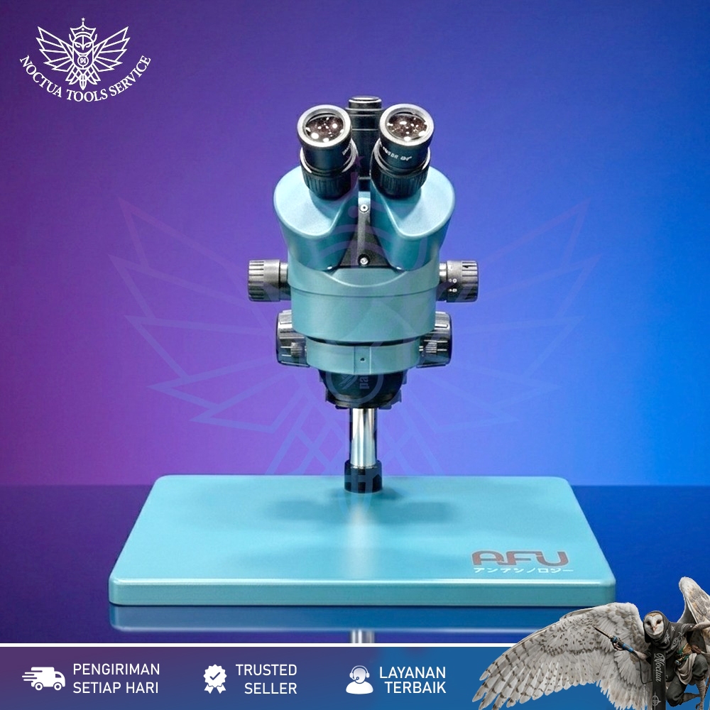 Mikroskop Trinokuler S500 B3 for AFU / Microscope Stereo Trinokuler S500 Alas Lebar B3 Plus LED for 
