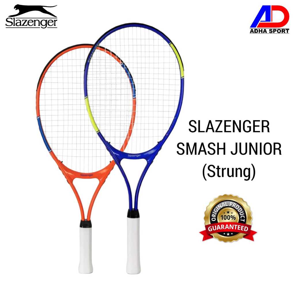 Raket Tenis SLAZENGER Smash Junior Original 23 & 25 inch Raket Tennis Anak Kids