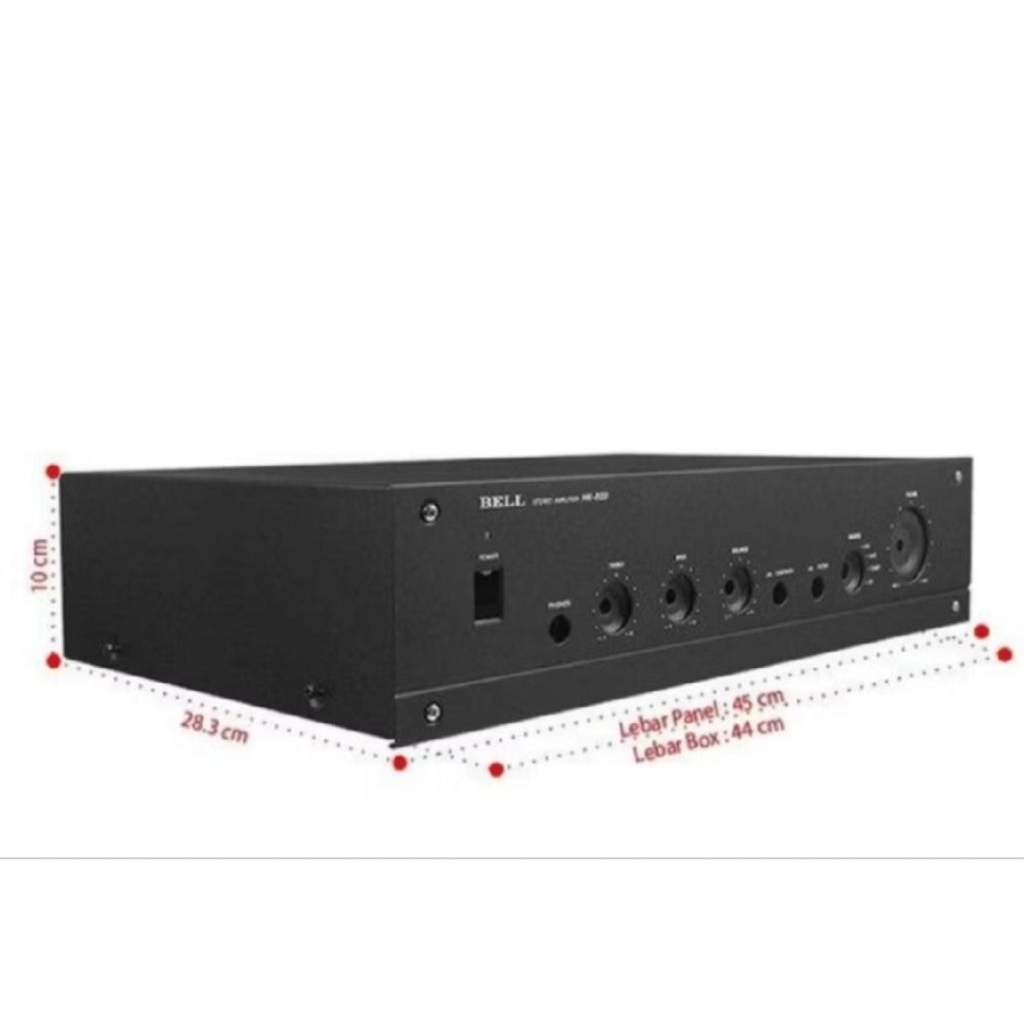 Box Amplifier Stereo BELL HK 203