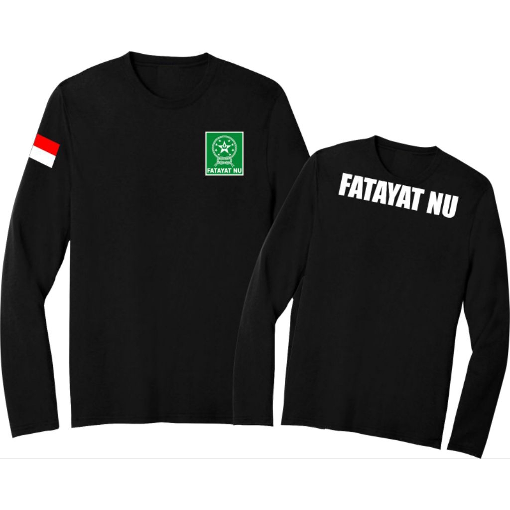 Kaos Fatayat N.U Lengan panjang / Kaos Fatayat  pria dan wanita