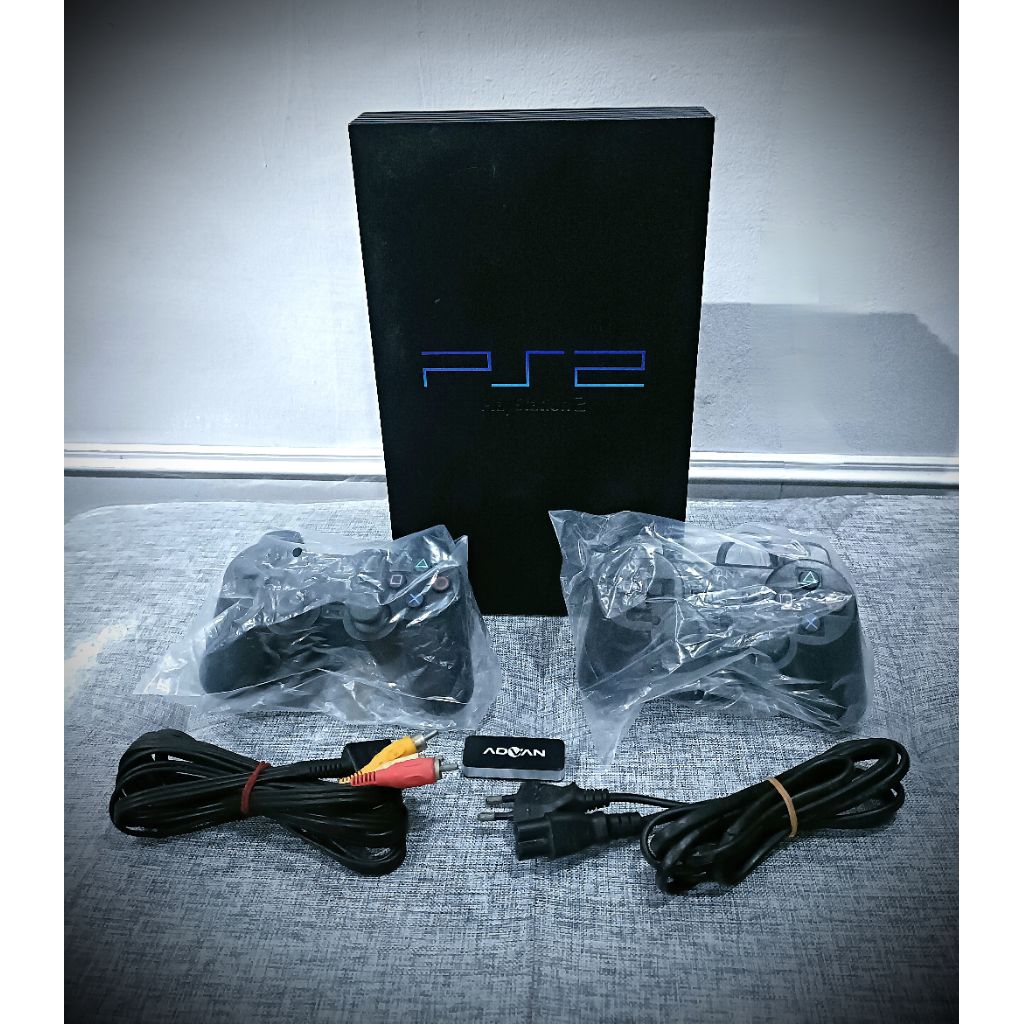 Ps2 fat matrix fungsi flashdisk/hdd eksternal 16gb (bekas)