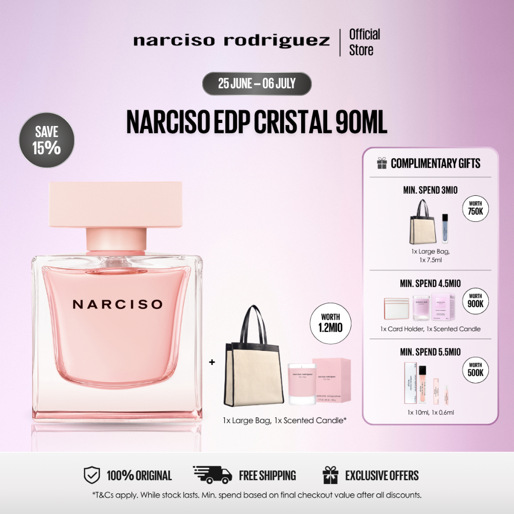 Narciso Rodriguez Narciso EDP Cristal (Parfum Wanita)