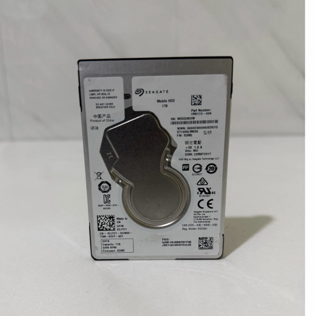 HDD LAPTOP SEAGATE 1 TB SENTINEL 100%