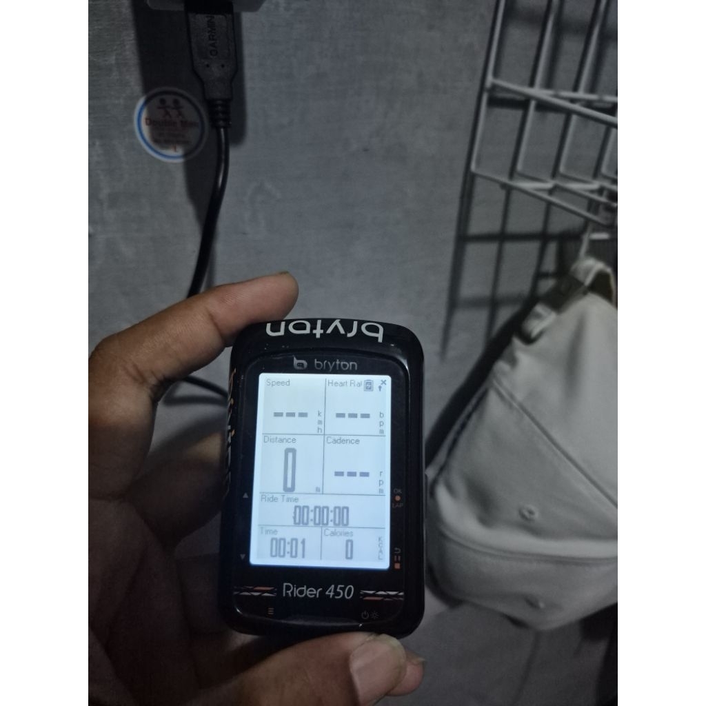Cyclocomp bryton 450 Minus kuping belakang