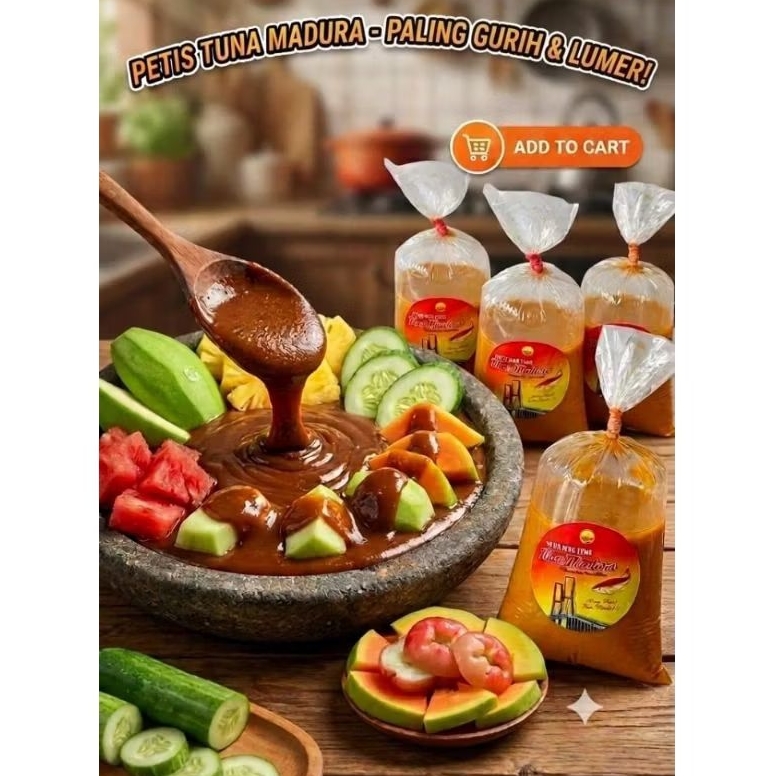 (TERMURAH)Petis Ikan Tuna 1kg, Petis Asin Ikan Tuna Khas Madura, Petis Asin Sedap & Gurih