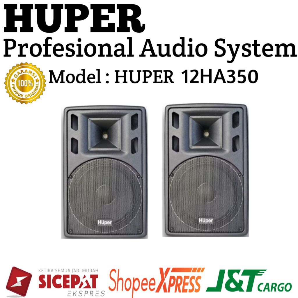 Speaker Aktif Huper 12ha350 Original Speaker 12inch Huper 12ha350