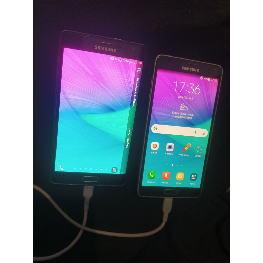 Samsung note edge dan samsung note 4