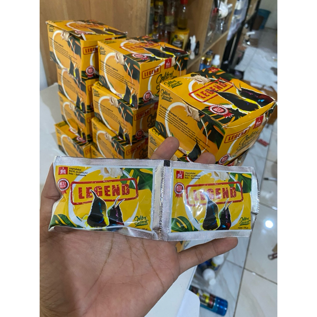COLIBRI SWEAT LEGEND 1 SACHET COLIBRI SWEAT BANI ALJAWANI COLIBRI LOVERS PERPCS