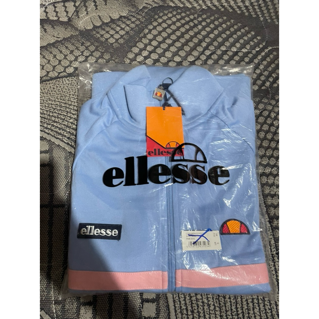 Tracktop Ellesse Rimini Blue Pink Blue Sz S