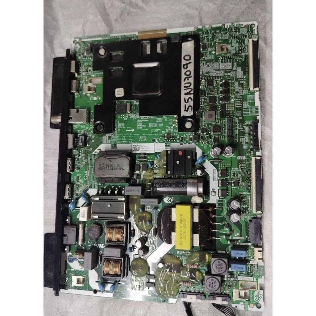 mesin mb mainbor mainboar modbo mainboard modul tv samsung 55nu7090 ua55nu7090 ua55nu7090ak