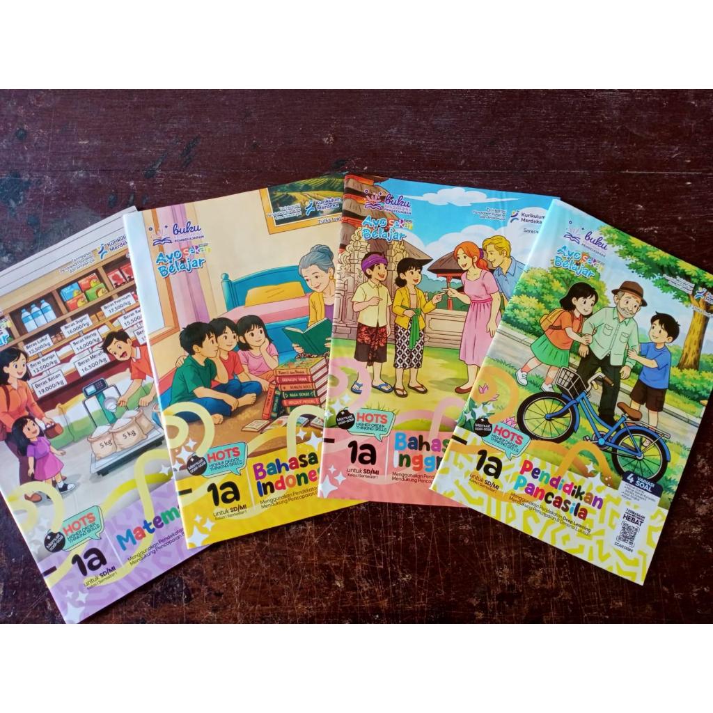 BUKU LKS KELAS 1 KURIKULUM MERDEKA ORIGINAL | LKS SEKAR GRIYA PUSTAKA PERKASA SEMESTER 1