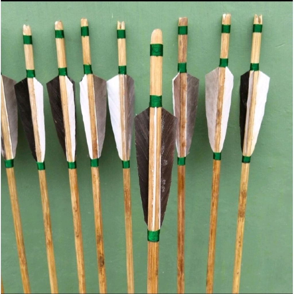 arrow bambu petung bulu entok perlusin
