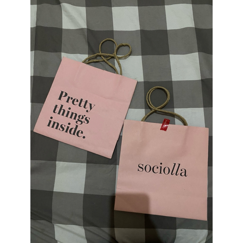 paperbag sociolla paperbag colorbox