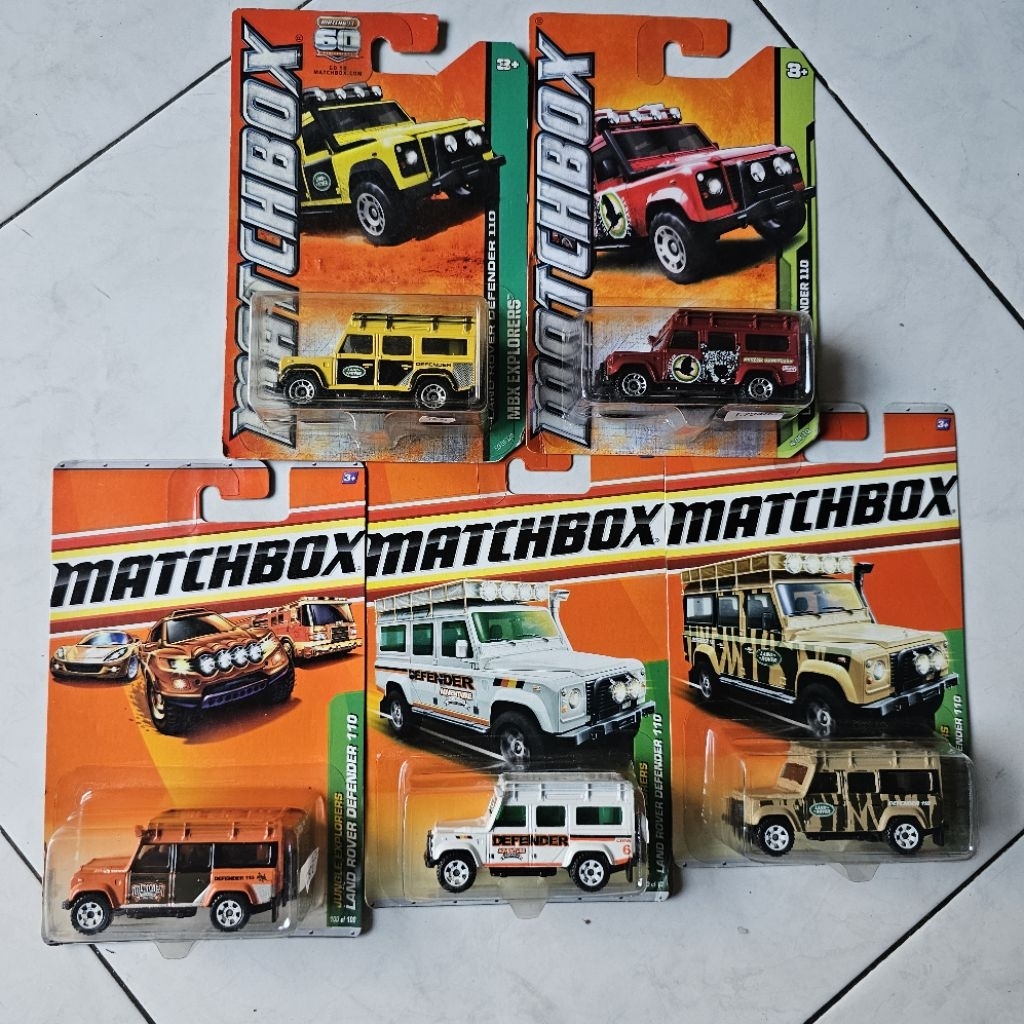matchbox land rover defender 110