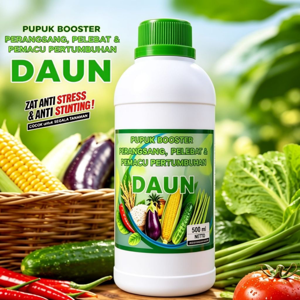 Pupuk Booster Perangsang Akar dan Daun Semua Jenis Tanaman